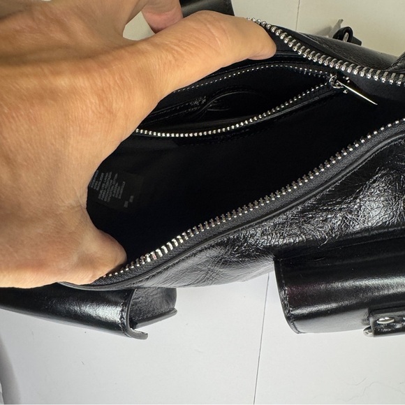 The Kooples Amelia Bag Designed by Amelia Gray Black Patent Leather Md in Italy - Picture 7 of 16